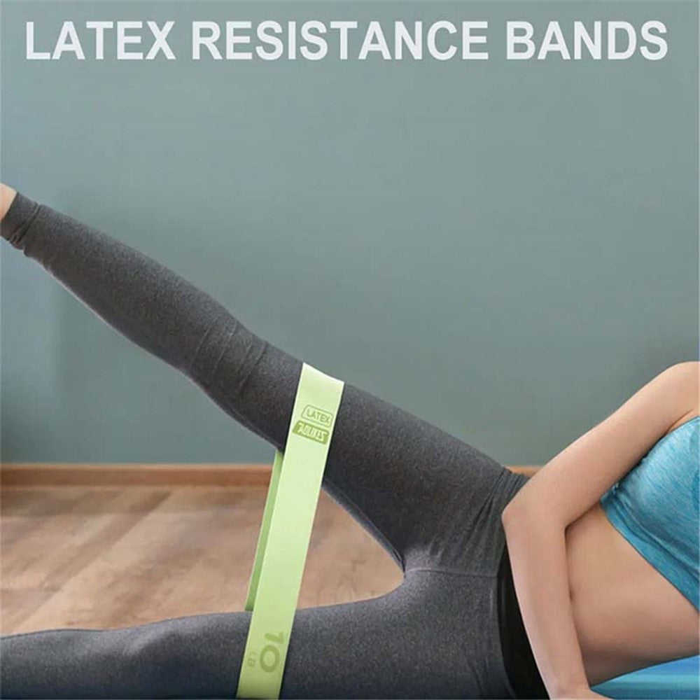 AOLIKES 3619 6Pcs / Set Strength Training Resistance Bands Latex Workout Band Loops Stretch Exercise Bands