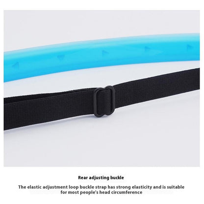 AOLIKES TD-2113 Non Slip Silicone Sweatband for Sports / Fitness Running Sweat Wicking Adjustable Headband