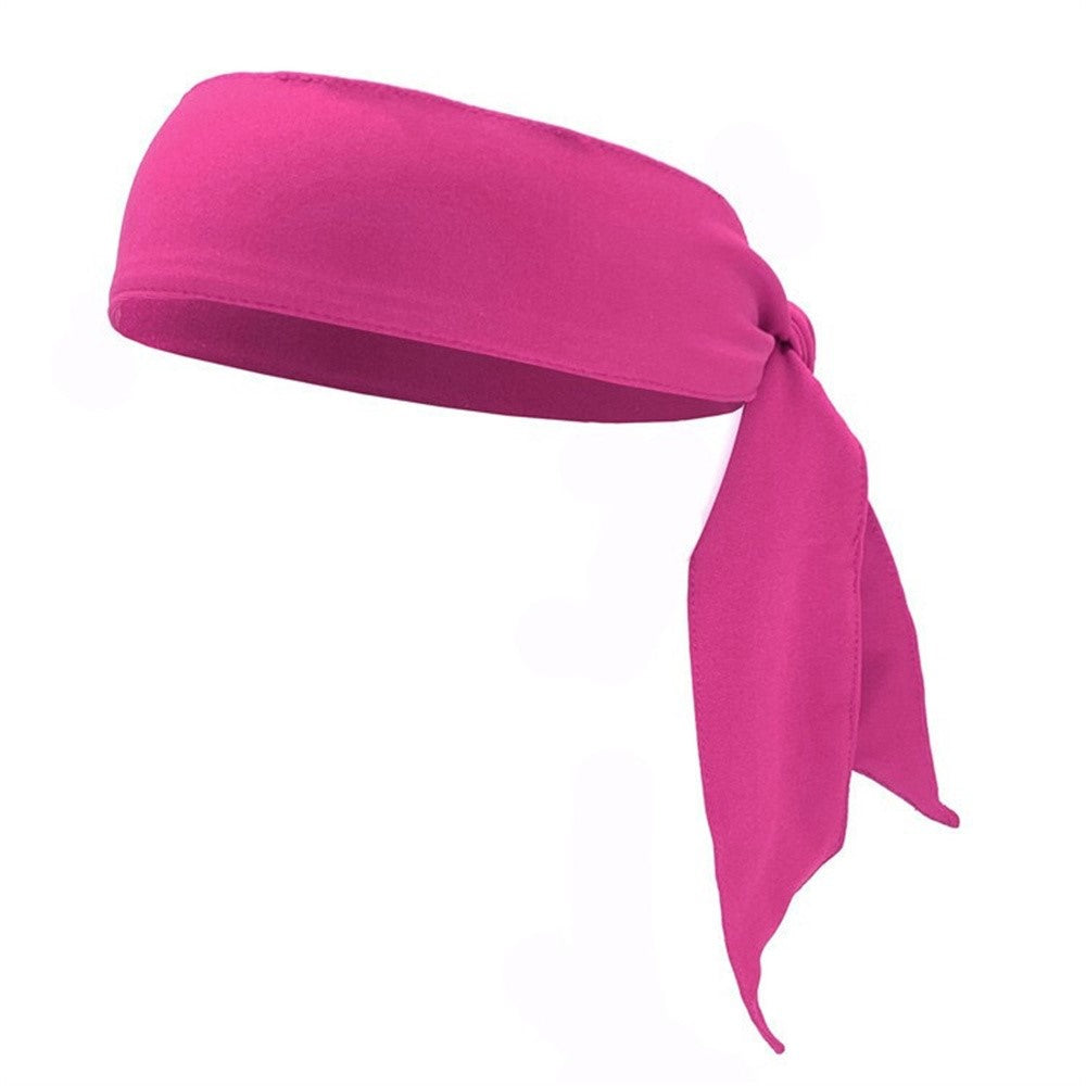 1Pc Outdoor Quick-Dry Headband Sweat-Absorbent Tennis Headscarf Elastic for Men Women