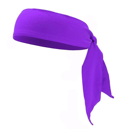 1Pc Outdoor Quick-Dry Headband Sweat-Absorbent Tennis Headscarf Elastic for Men Women