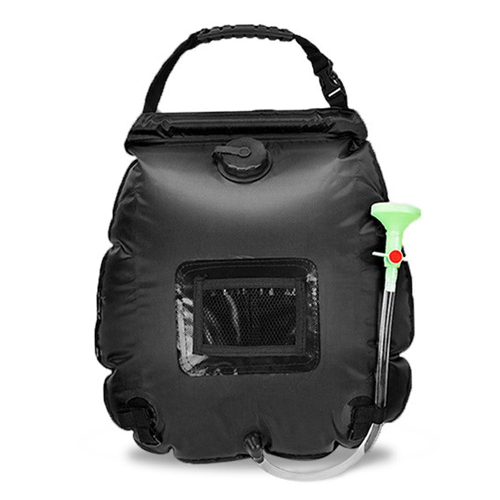 AOTU AT6628 20L Portable Shower Bag Solar Heating Shower Bag for Outdoor Camping Hiking