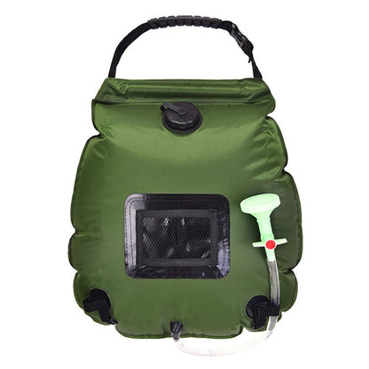 AOTU AT6628 20L Portable Shower Bag Solar Heating Shower Bag for Outdoor Camping Hiking