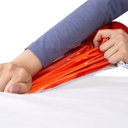LUCKSTONE Outdoor Thermal Aluminum Film Emergency Survival Sleeping Bag with Storage Bag
