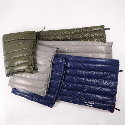 MOUNTAIN DREAM 400g Goose Down Ultra Light Portable Camping Sleeping Bag with Storage Pouch