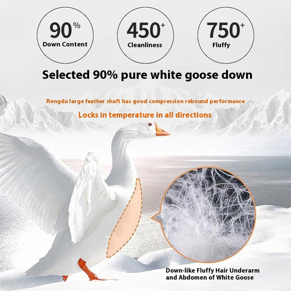 MOUNTAIN DREAM 400g Goose Down Ultra Light Portable Camping Sleeping Bag with Storage Pouch