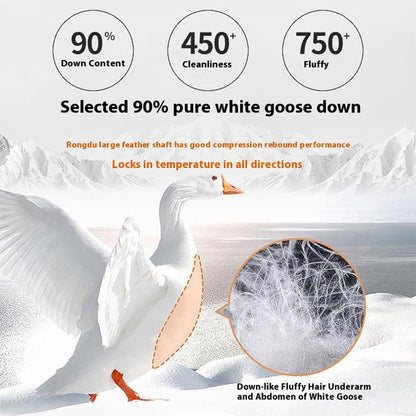 MOUNTAIN DREAM 600g Goose Down Ultra Light Portable Camping Sleeping Bag with Storage Pouch