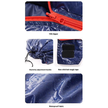 MOUNTAIN DREAM 600g Goose Down Ultra Light Portable Camping Sleeping Bag with Storage Pouch