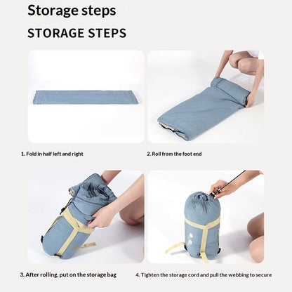 190 x 75cm Ultralight Adult Envelope Sleeping Bag for Outdoor Camping Travel Mountaineering