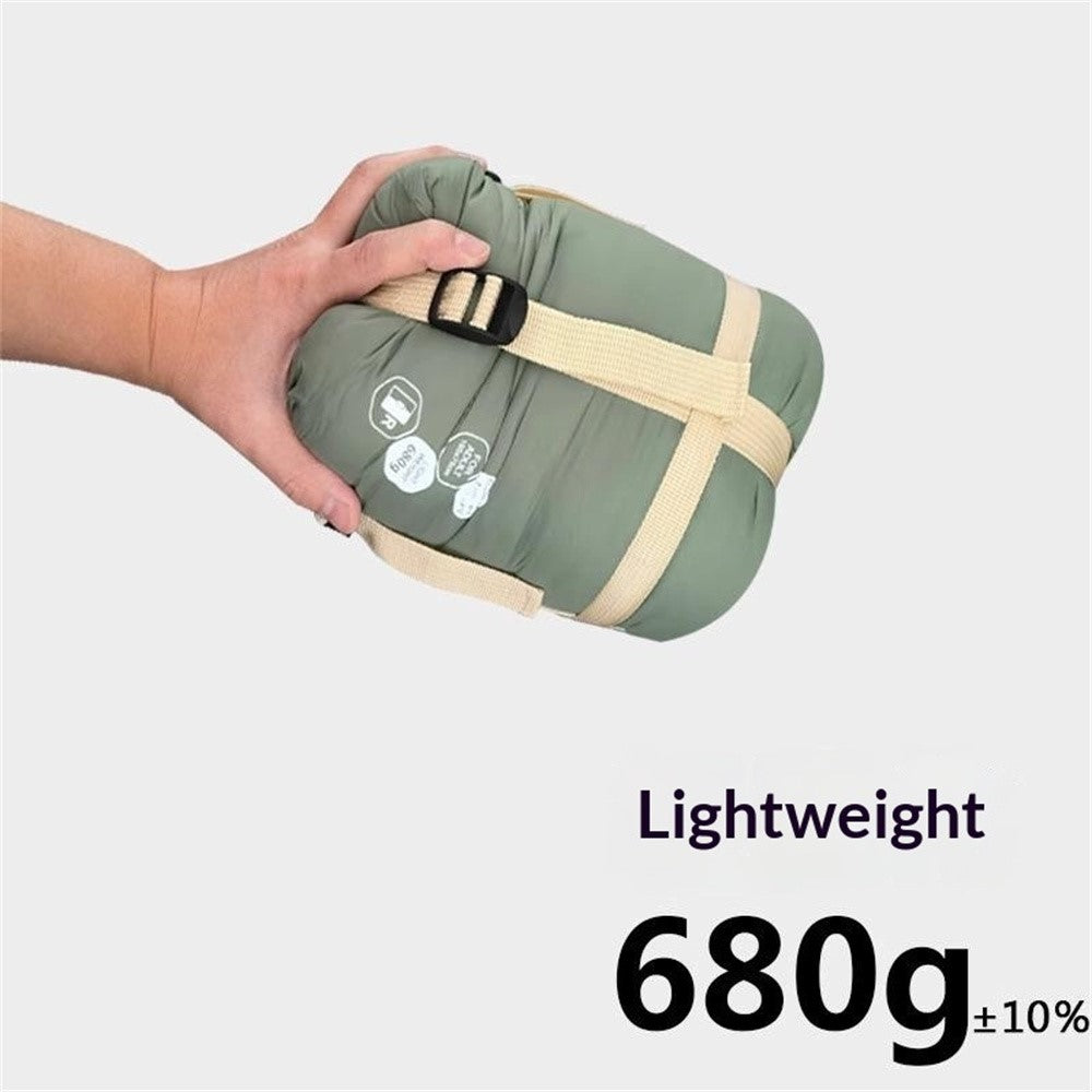 190 x 75cm Ultralight Adult Envelope Sleeping Bag for Outdoor Camping Travel Mountaineering