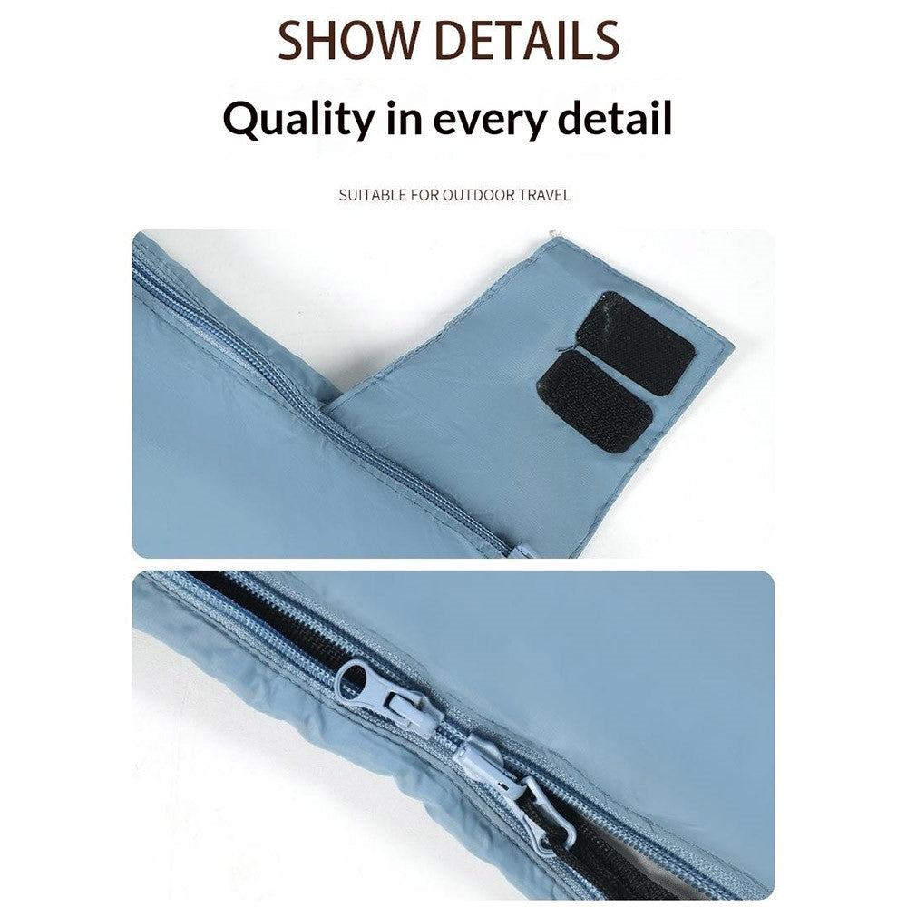 190 x 75cm Ultralight Adult Envelope Sleeping Bag for Outdoor Camping Travel Mountaineering