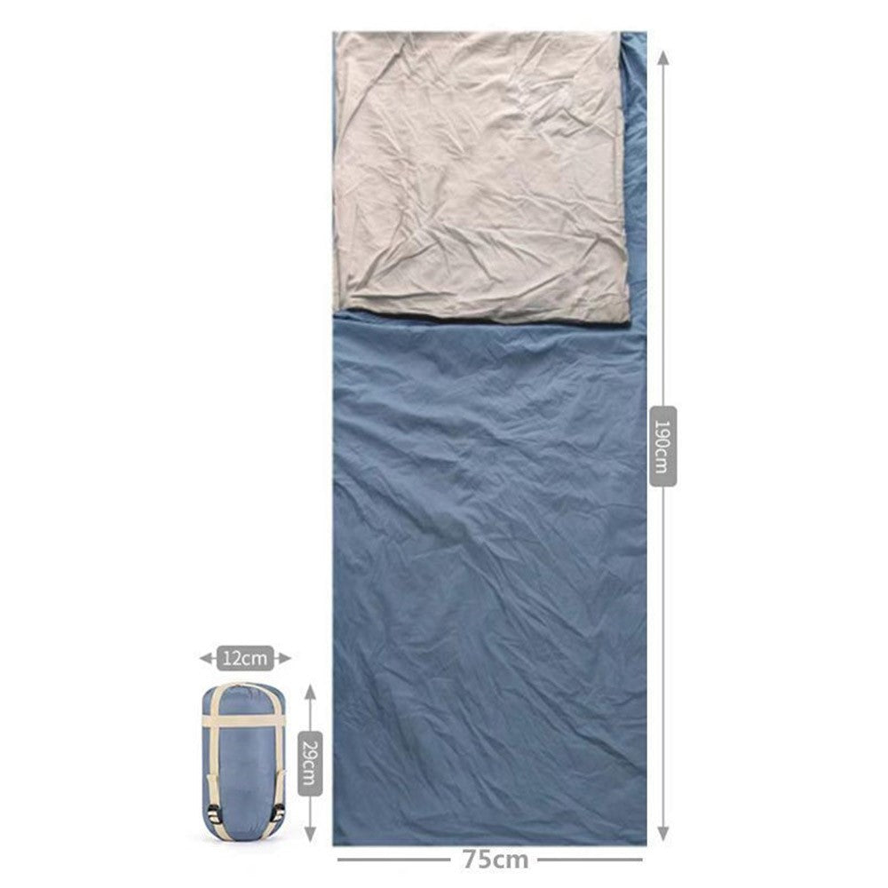 190 x 75cm Ultralight Adult Envelope Sleeping Bag for Outdoor Camping Travel Mountaineering