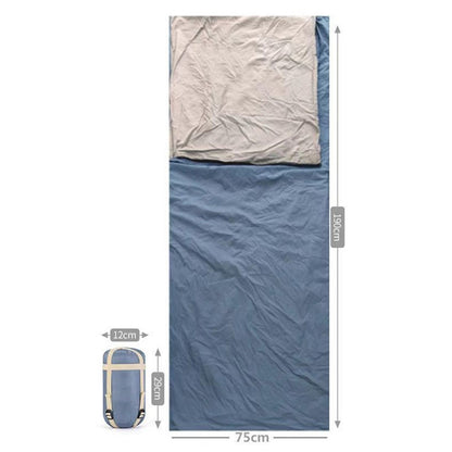 190 x 75cm Ultralight Adult Envelope Sleeping Bag for Outdoor Camping Travel Mountaineering