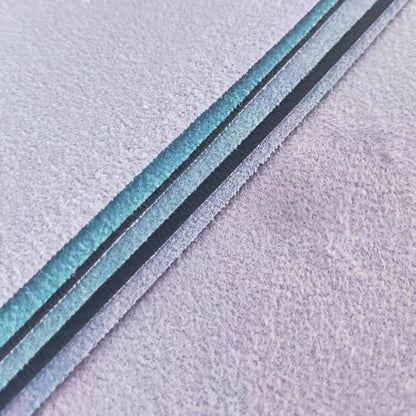 MEILEER 1.5mm Thickness Suede+Rubber Yoga Mat Foldable Fitness Exercise Pilates Anti-skid Floor Pad