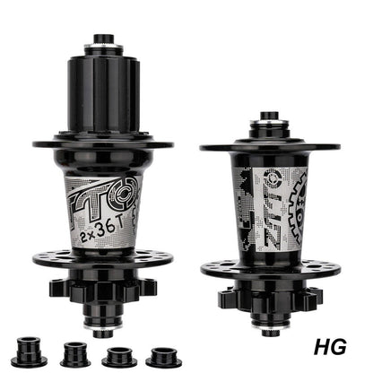 ZTTO DR290 1 Pair MTB Bicycle 8-13 Speed Disc Brake Hub 32 Holes 6 Pawls Thru Axle Bike Disc Brake Hub