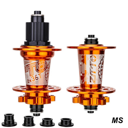 ZTTO DR290 1 Pair MTB Bicycle 8-13 Speed Disc Brake Hub 32 Holes 6 Pawls Thru Axle Bike Disc Brake Hub