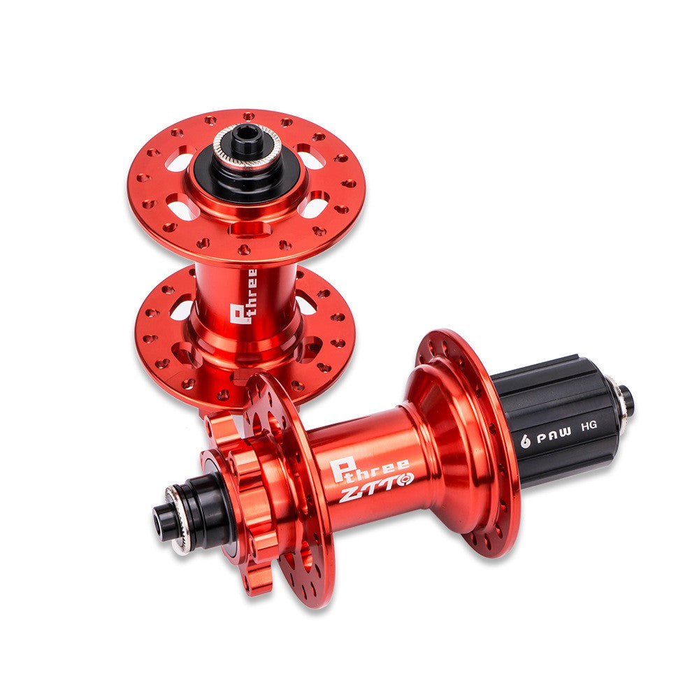 ZTTO P3 1 Pair MTB Bicycle 8-11 Speed 32H 6 Pawls Aluminum Alloy Disc Brake Hub