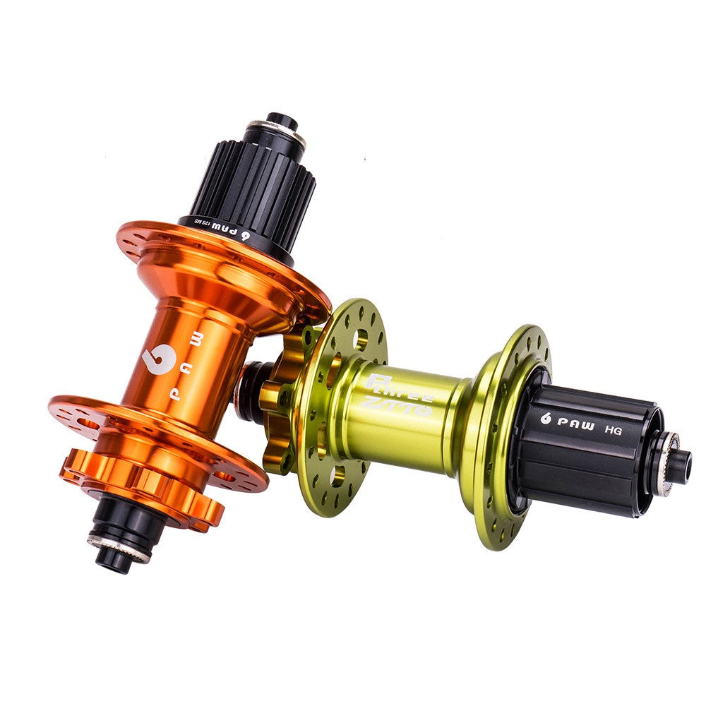 ZTTO P3 1 Pair MTB Bicycle 8-11 Speed 32H 6 Pawls Aluminum Alloy Disc Brake Hub