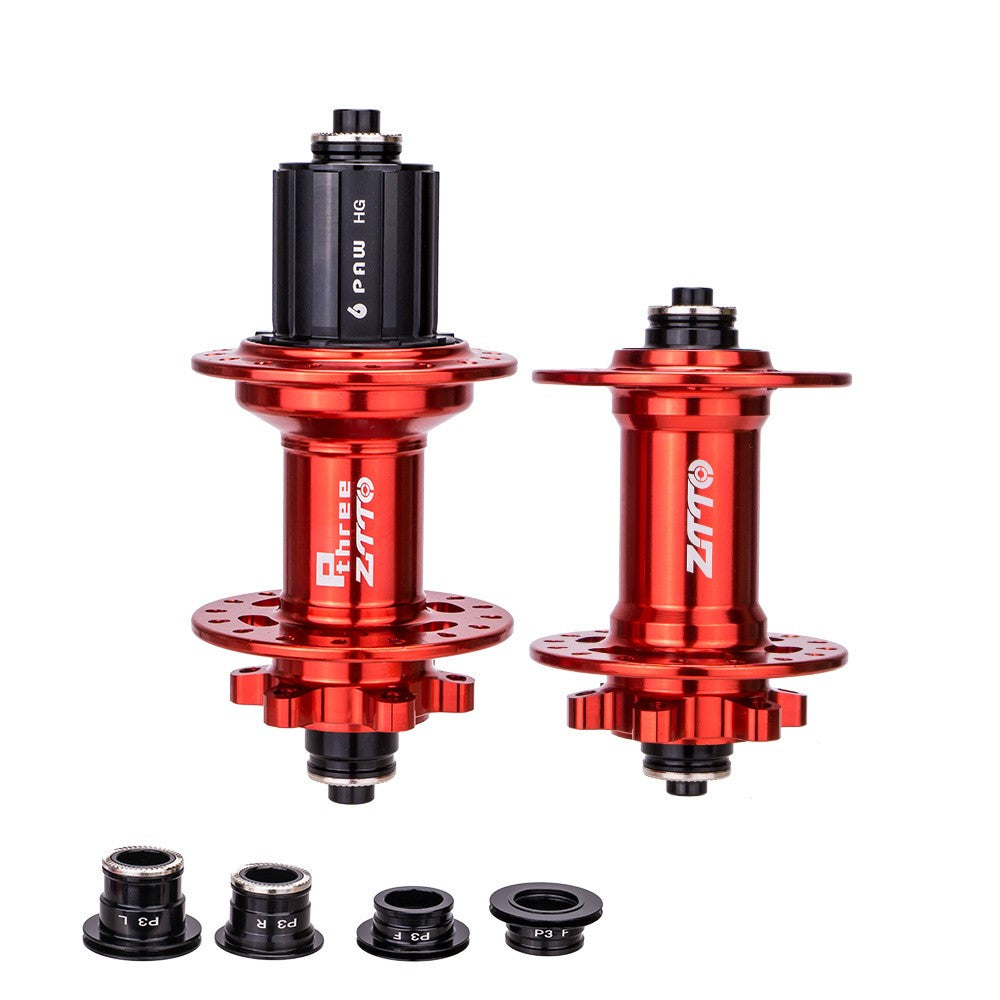ZTTO P3 1 Pair MTB Bicycle 8-11 Speed 32H 6 Pawls Aluminum Alloy Disc Brake Hub