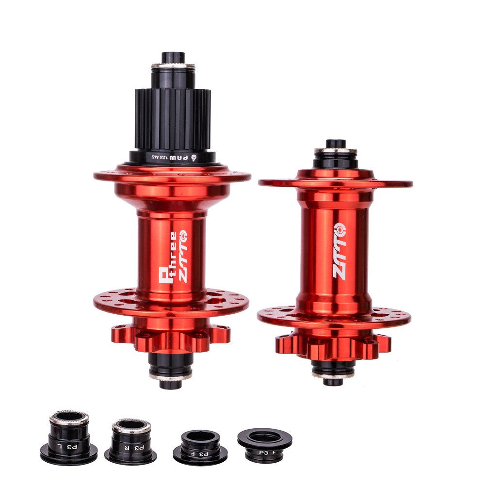 ZTTO P3 1 Pair MTB Bicycle 8-11 Speed 32H 6 Pawls Aluminum Alloy Disc Brake Hub