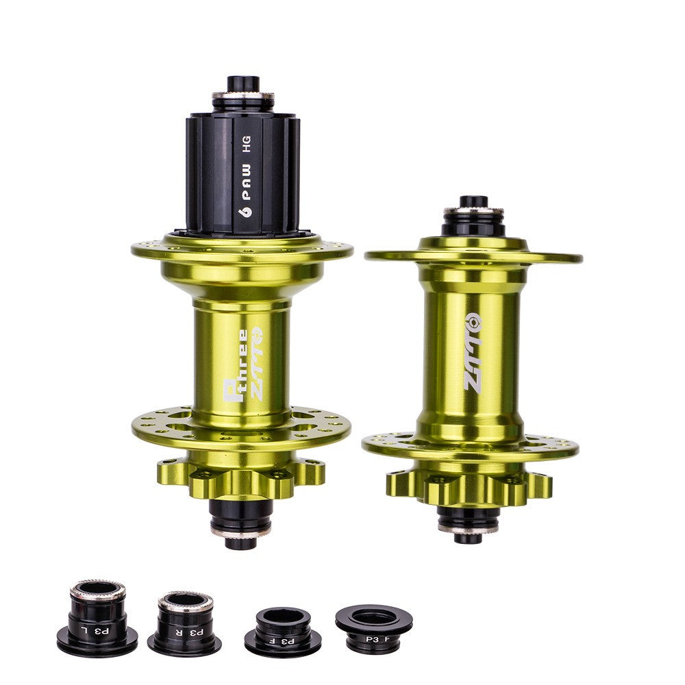 ZTTO P3 1 Pair MTB Bicycle 8-11 Speed 32H 6 Pawls Aluminum Alloy Disc Brake Hub
