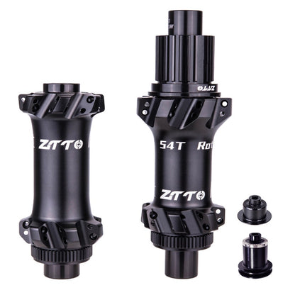 ZTTO M1 Aluminum Alloy 1 Pair MTB Bicycle Hub 28 Holes 54T Ratchet Freehub Hub