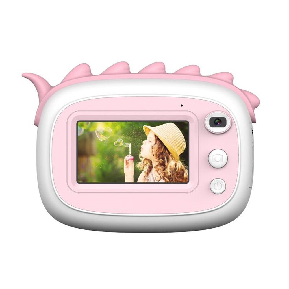 A6 Kids Camera 3.0 inch Screen Display with Front Rear Dual Cameras