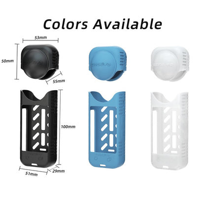 SUNNYLIFE X4-BHT818 For Insta360 X4 Silicone Protective Case Camera Sleeve with Lens Cap Cover