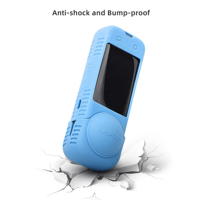 SUNNYLIFE X4-BHT818 For Insta360 X4 Silicone Protective Case Camera Sleeve with Lens Cap Cover