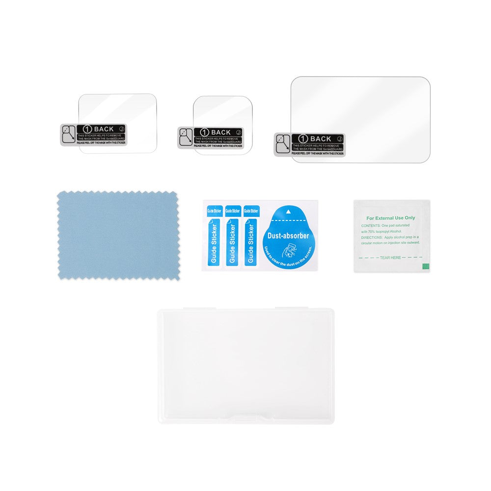 SUNNYLIFE GO-BHM881 1 Set For GoPro Hero 13 Tempered Glass Lens Film + Front and Back Screen Film