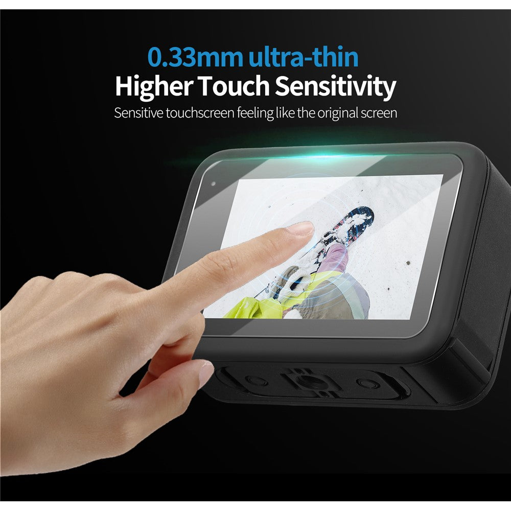 SUNNYLIFE GO-BHM881 1 Set For GoPro Hero 13 Tempered Glass Lens Film + Front and Back Screen Film