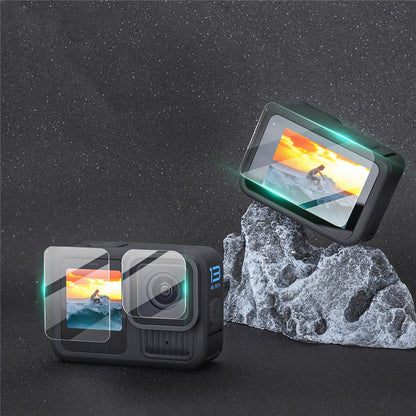 SUNNYLIFE GO-BHM881 1 Set For GoPro Hero 13 Tempered Glass Lens Film + Front and Back Screen Film
