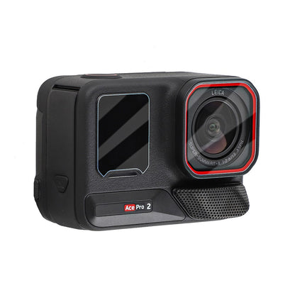 SUNNYLIFE EP2-BHM916 For Insta360 Ace Pro 2 Camera 1 Set Tempered Glass Camera Screen Lens Films