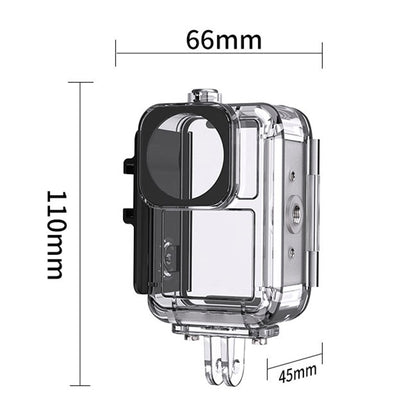 FLW019 For DJI Osmo Action 5 Pro / 4 / 3 Camera Waterproof Anti-Drop Shell 45m Diving Case