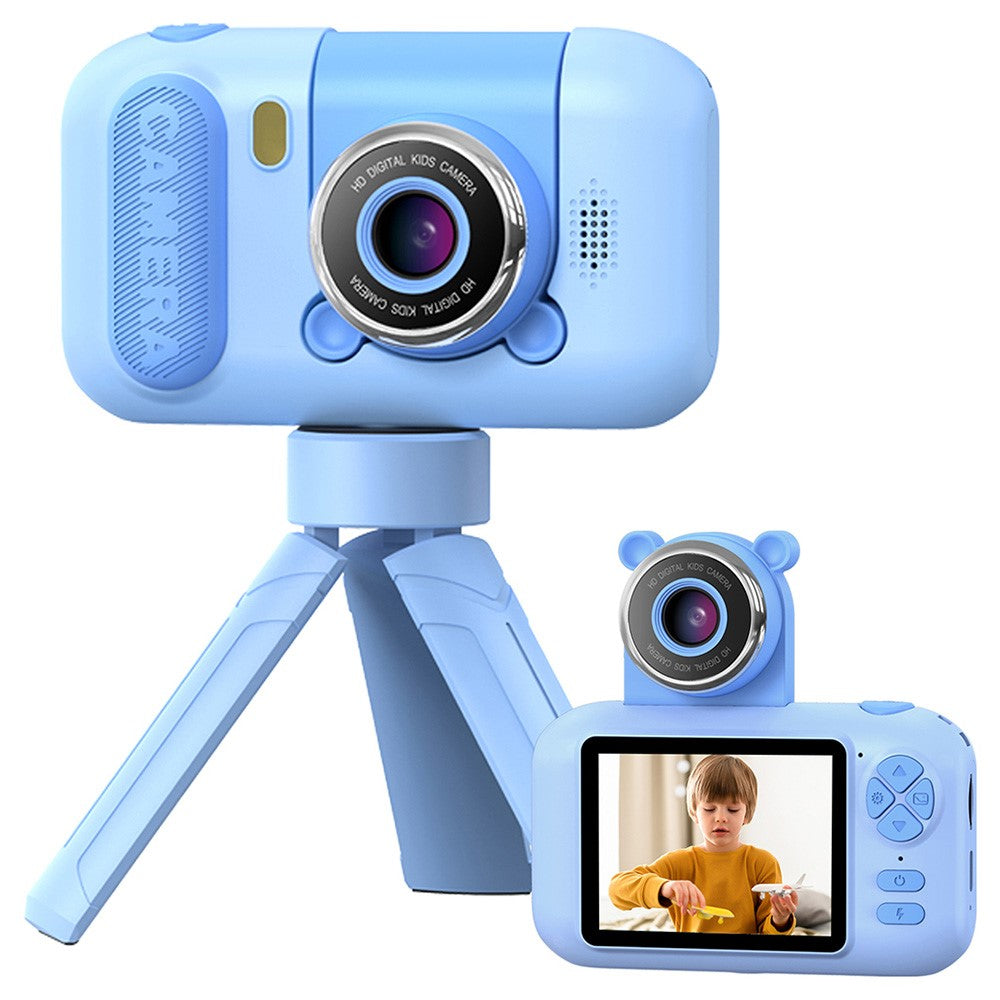 F79 2.4 Inch Screen Kids Digital Camera Flip Lens HD Children Photography Camera