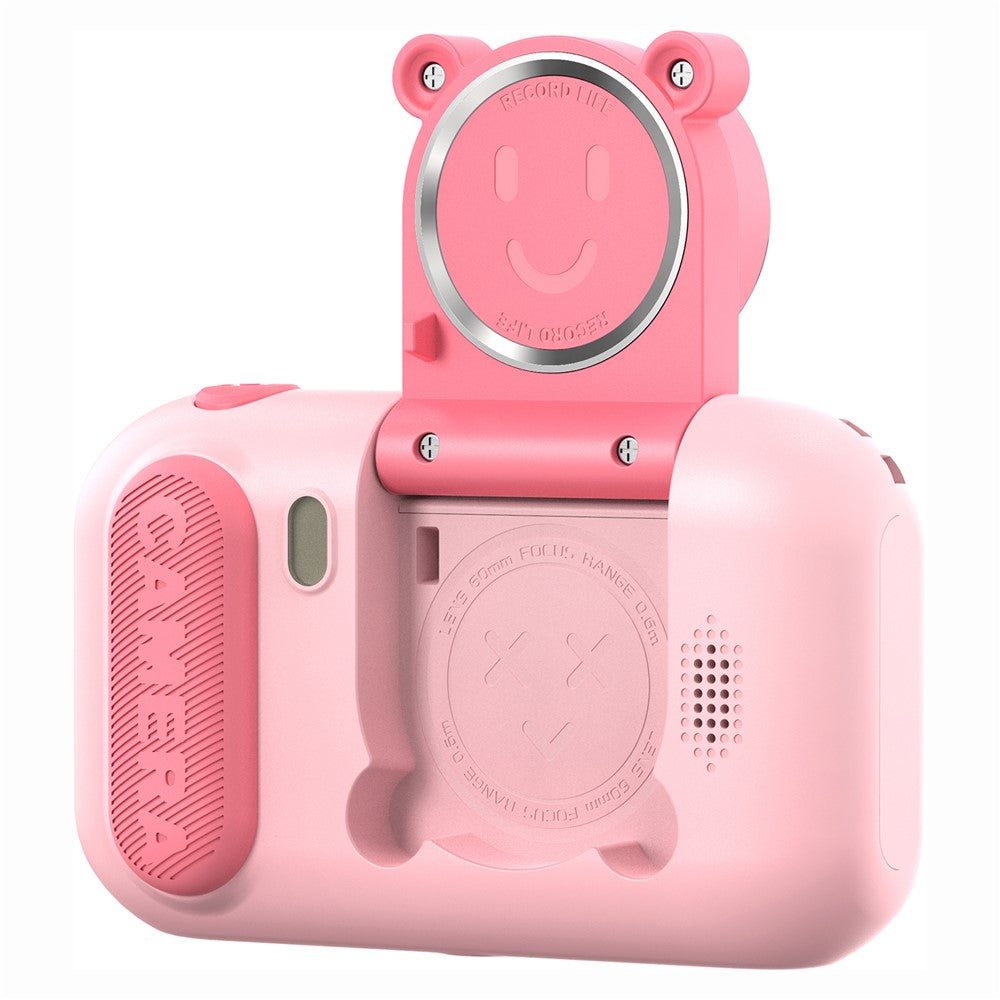 F79 2.4 Inch HD Kids Camera Flip Lens Smart Focus Digital Camera Camcorder (Without Tripod)