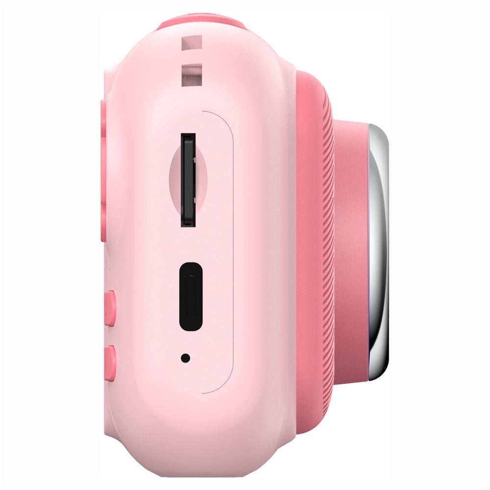 F79 2.4 Inch HD Kids Camera Flip Lens Smart Focus Digital Camera Camcorder (Without Tripod)