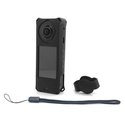 For Insta360 X5 Panoramic Camera Silicone Protective Case Shockproof Anti Scratch Dust Cover