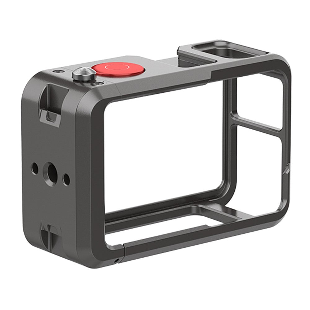 FLW042 For DJI Action 5 Pro / 4 / 3 Camera Cage Aluminum Alloy Multi-Interface Expansion Frame