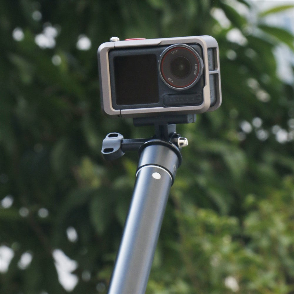 FLW042 For DJI Action 5 Pro / 4 / 3 Camera Cage Aluminum Alloy Multi-Interface Expansion Frame