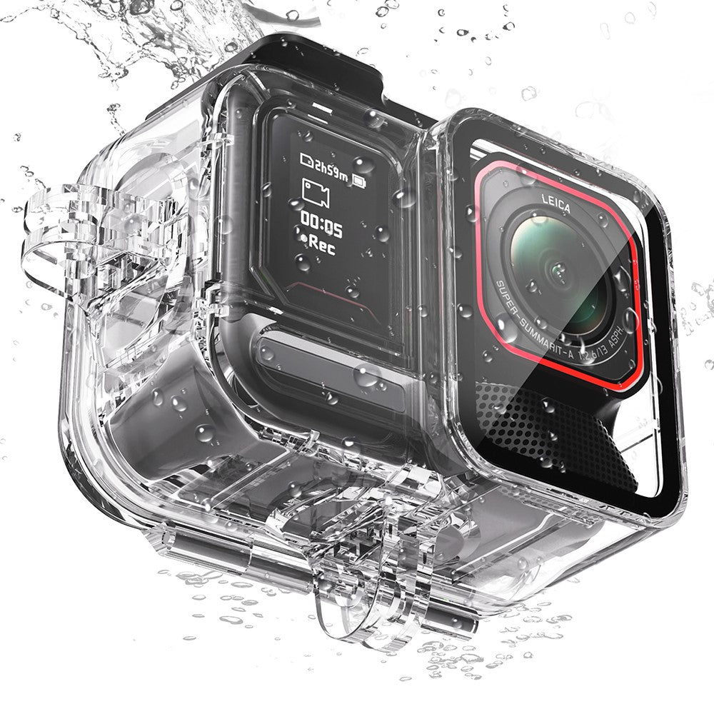 FLW057 For Insta360 Ace Pro 2 / ACE Pro Camera Waterproof Case 45m Underwater Housing Dustproof Shockproof Shell