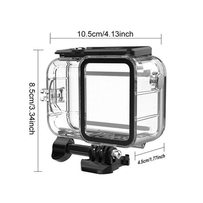 FLW057 For Insta360 Ace Pro 2 / ACE Pro Camera Waterproof Case 45m Underwater Housing Dustproof Shockproof Shell