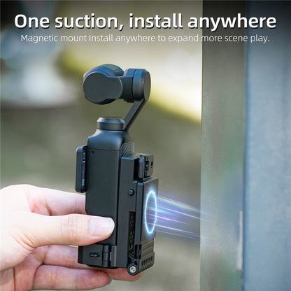 STARTRC 12150099 For DJI Osmo Pocket 3 Magnetic Mount Bracket Foldable 180° Adjustable Camera Stand