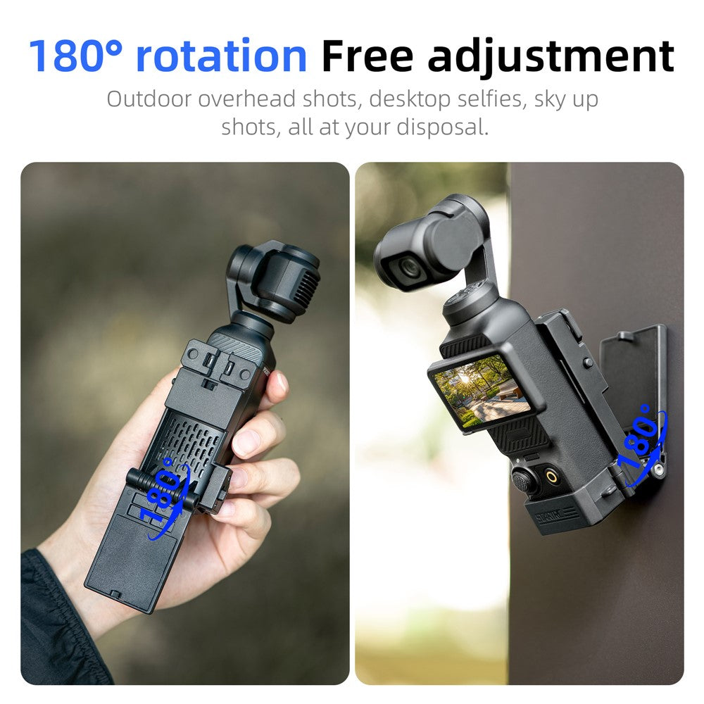 STARTRC 12150099 For DJI Osmo Pocket 3 Magnetic Mount Bracket Foldable 180° Adjustable Camera Stand
