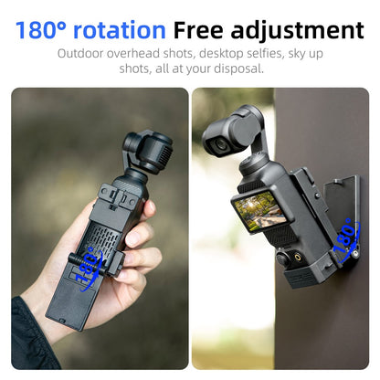 STARTRC 12150099 For DJI Osmo Pocket 3 Magnetic Mount Bracket Foldable 180° Adjustable Camera Stand
