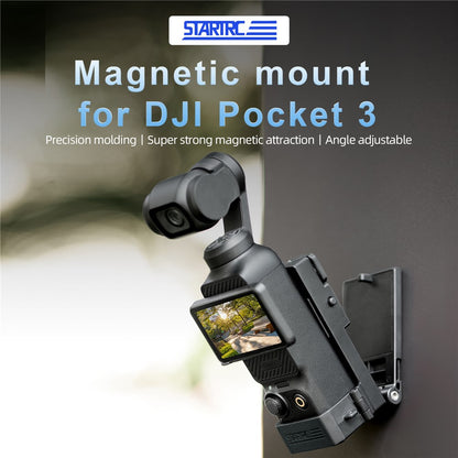 STARTRC 12150099 For DJI Osmo Pocket 3 Magnetic Mount Bracket Foldable 180° Adjustable Camera Stand
