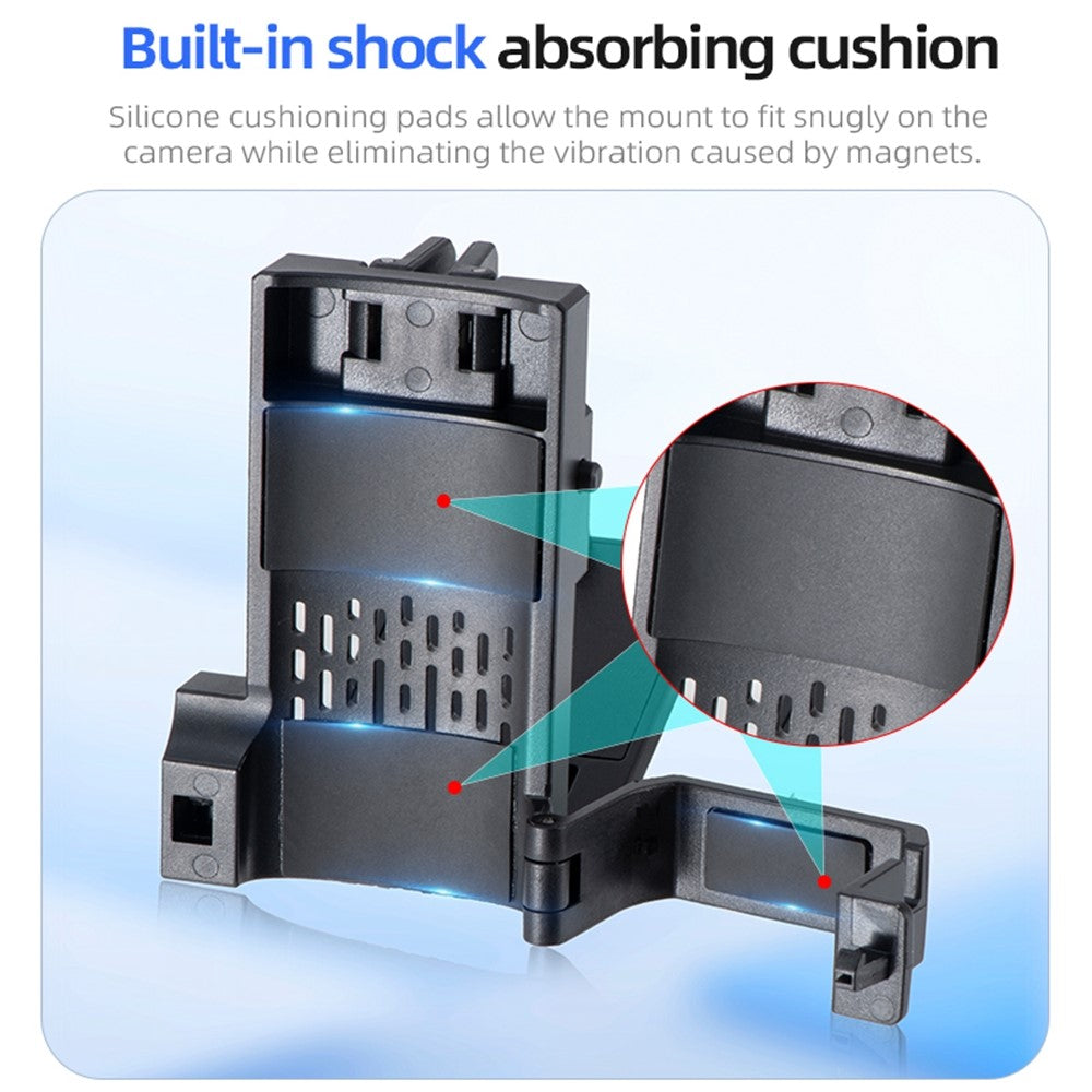 STARTRC 12150099 For DJI Osmo Pocket 3 Magnetic Mount Bracket Foldable 180° Adjustable Camera Stand