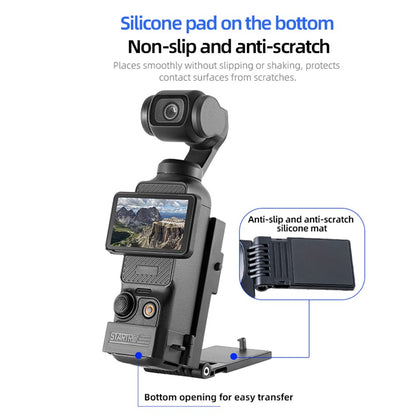 STARTRC 12150099 For DJI Osmo Pocket 3 Magnetic Mount Bracket Foldable 180° Adjustable Camera Stand