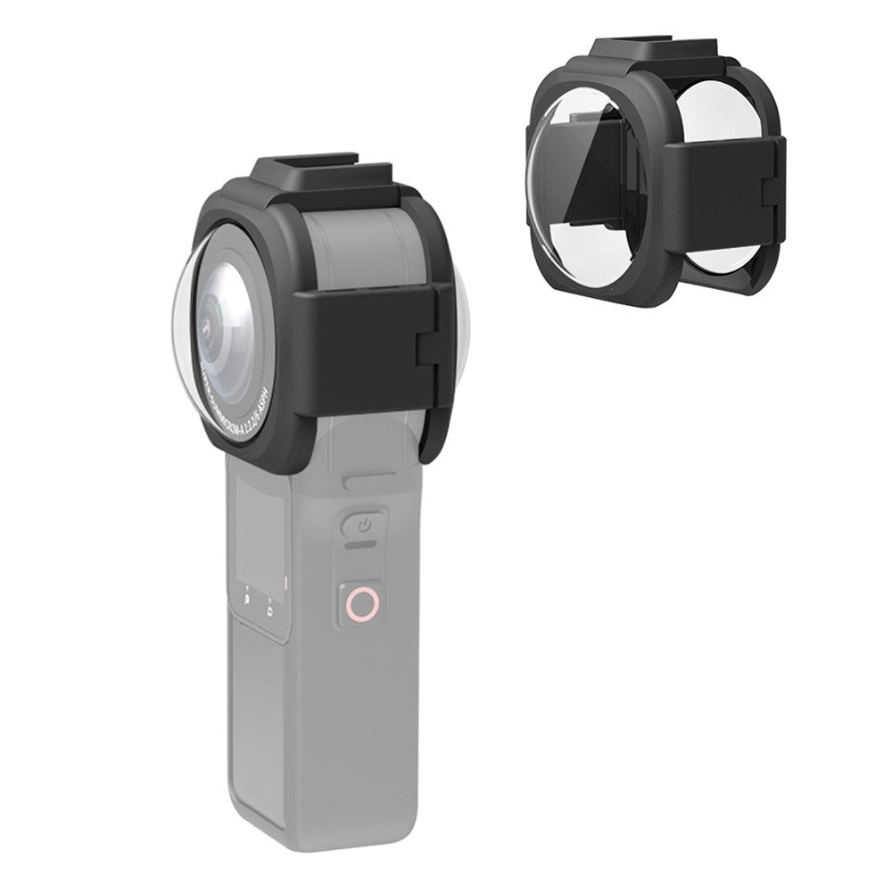 PULUZ PU599B For Insta360 ONE RS 1-Inch 360 Edition Lens Protector High Transparency Shockproof PC Lens Cover