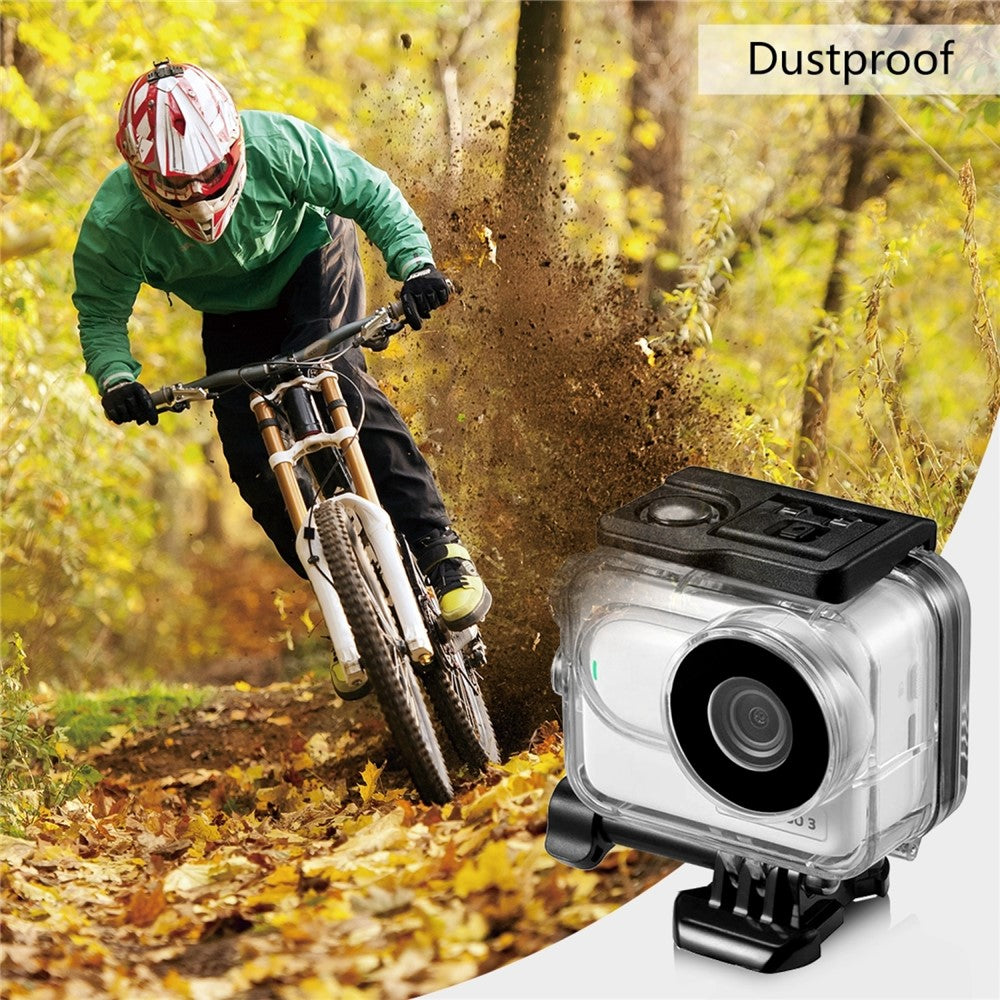 PULUZ PU877T For Insta360 GO 3 / 3S Waterproof Case 60m Underwater Camera Protection Shell