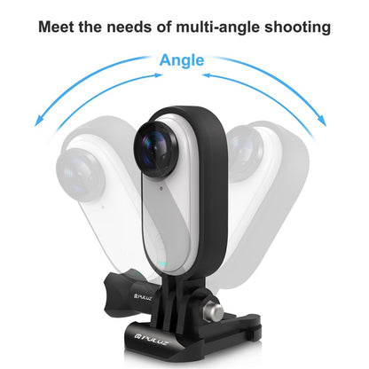 PULUZ PU872B For Insta360 GO 3 / 3S Protective Frame Angle Adjustable Plastic Shell